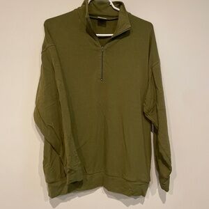 Jax & Lennon green pullover with pockets